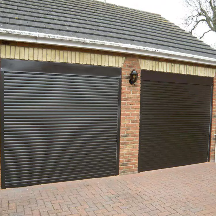 Vindtett aluminium garasje rulleport